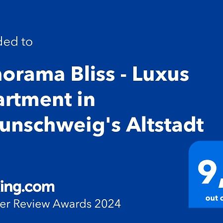 Panorama Bliss - Luxus Apartment In Braunschweig'S Altstadt 외부 사진