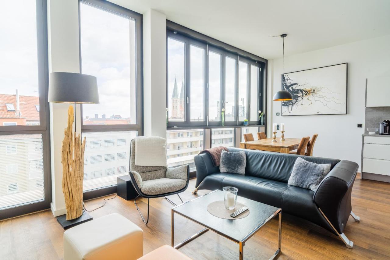 Panorama Bliss - Luxus Apartment In Braunschweig'S Altstadt 외부 사진